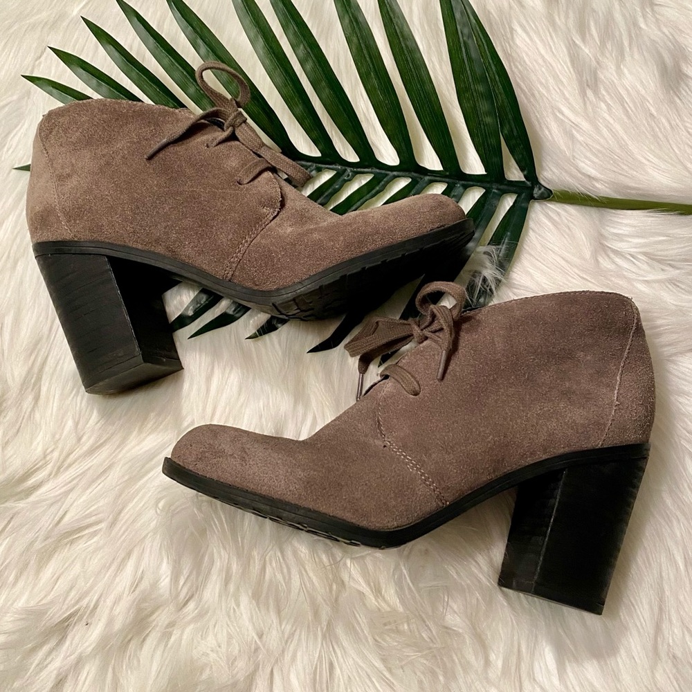 FRANCO SARTO SUEDE “NASHVILLE” LACE UP BOOTIES 8.5 - Picture 2 of 16